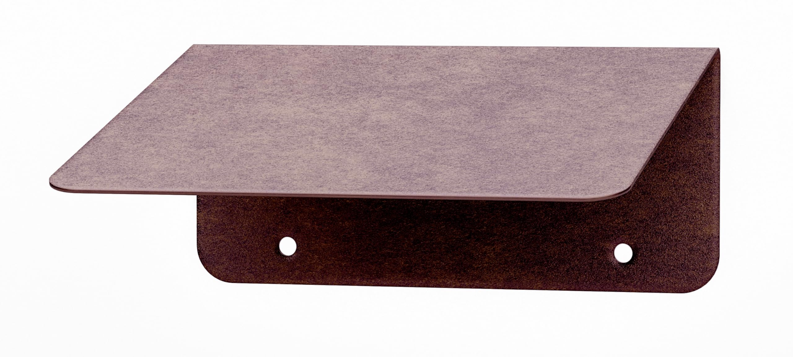 Alberts 355289 Bird House Slanted Protection Roof, Steel Bird Feeder in Various Trendy Colours, Bird House for Hanging or Standing, Size 140 x 125 x 66 mm