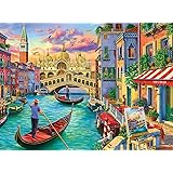 Buffalo Games - Sights of Venice - 1000 Piece Jigsaw Puzzle for Adults Challenging Puzzle Perfect for Game Nights - 1000 Piec