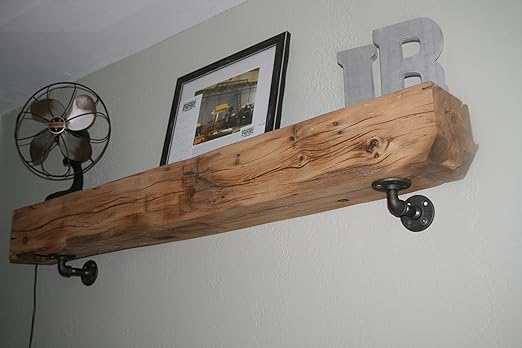 Amazon Com Industrial Pipe Shelf Brackets 2 Pack Brackets For