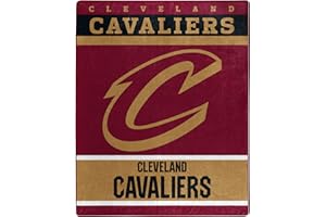 Northwest NBA Polyester Sherpa Throw Blanket 50X60 inch, Cleveland Cavaliers