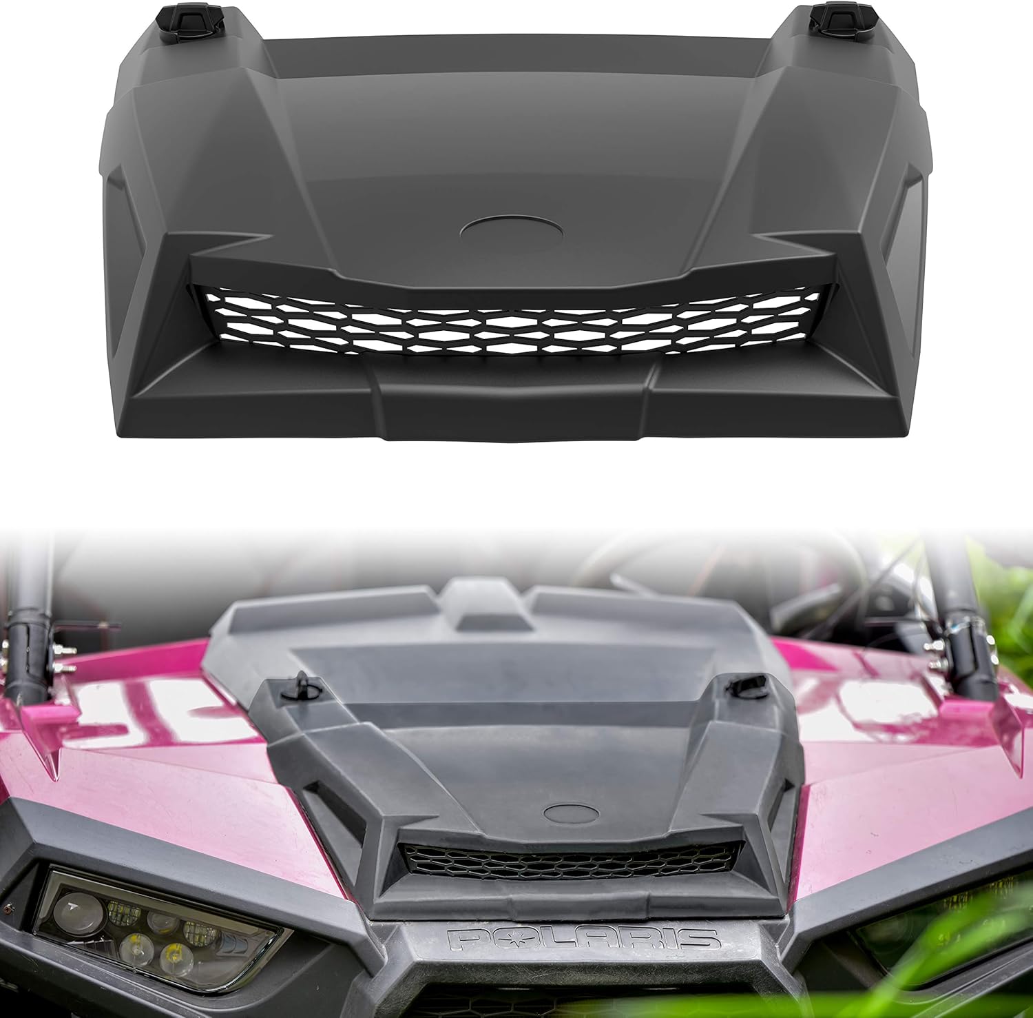 SAUTVS UTV Turbo Hood, Turbo Hood Scoop for Polaris RZR XP 900 1000 S 20142020