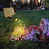 90 LED Solar Watering Can with Lights, Waterproof Large Hanging Lantern Landscape Solar Lights Outdoor Garden Decor for Outside Yard Porch Gardening Gifts for Mom Birthday Mother's Day