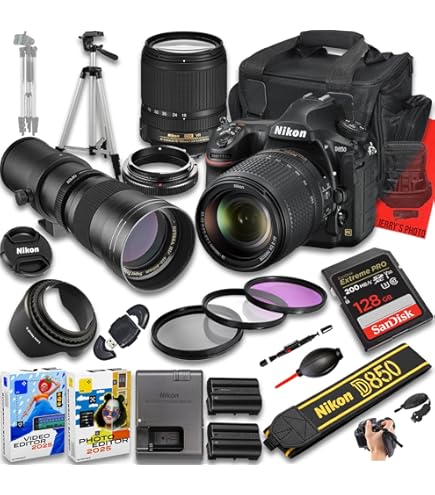 Amazon.com : Nikon D850 45.7MP DSLR Digital 4K Video Camera with Amazon.com : Nikon D850 45.7MP DSLR Digital 4K Video Camera with