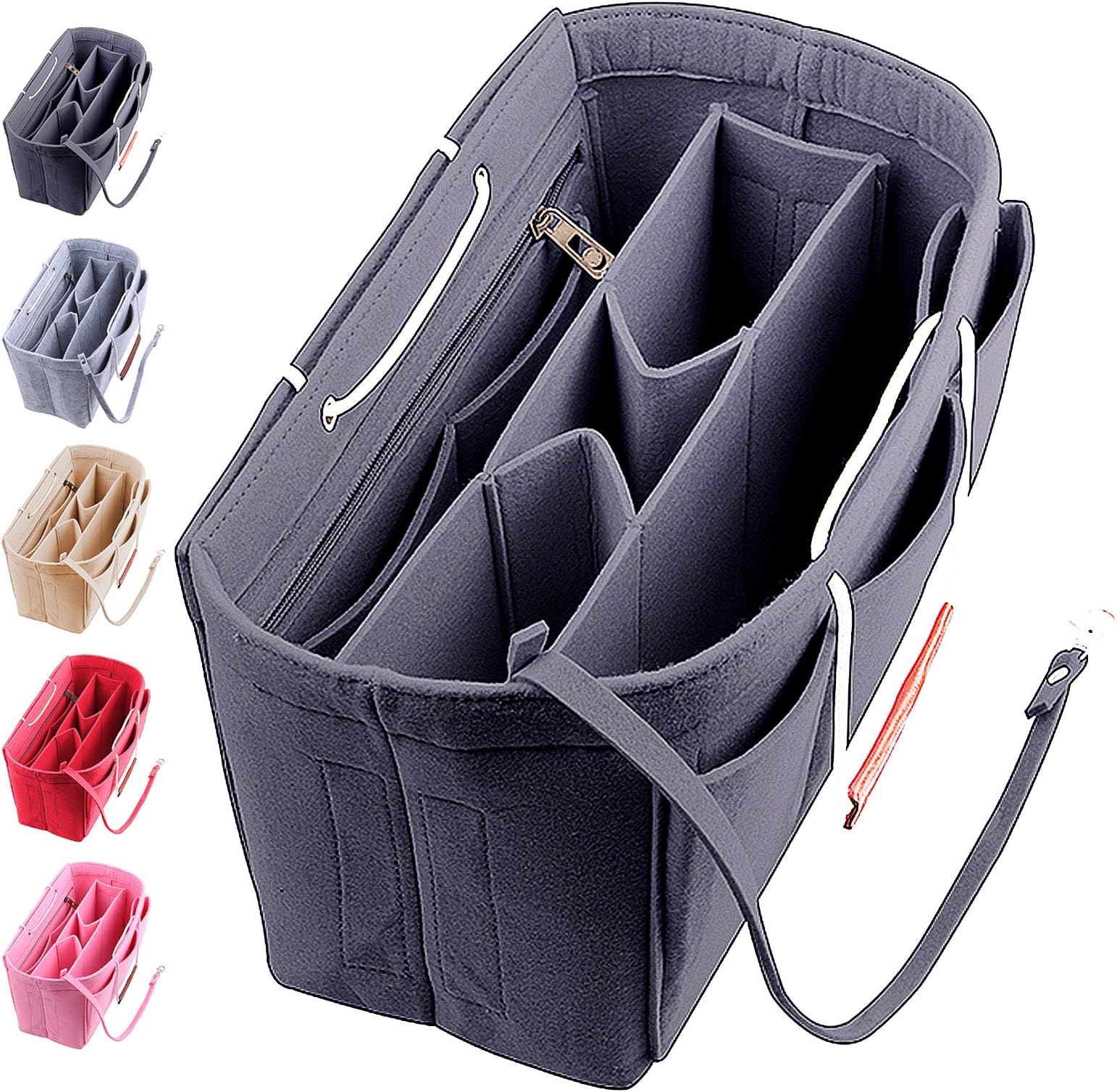 Felt Purse Organizer Insert, Tote & Handbag Organizer Insert, For Speedy Neverfull.