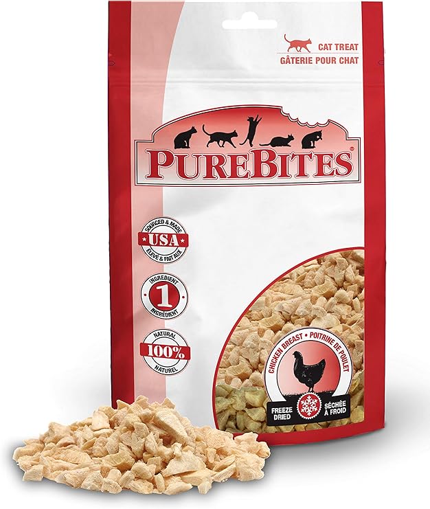 purebites freeze dried cat treats