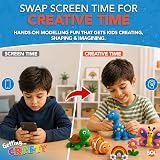 SOL 3 Pack Modelling Clay for Kids 16 Colours Non Hardening Soft Clay view 5