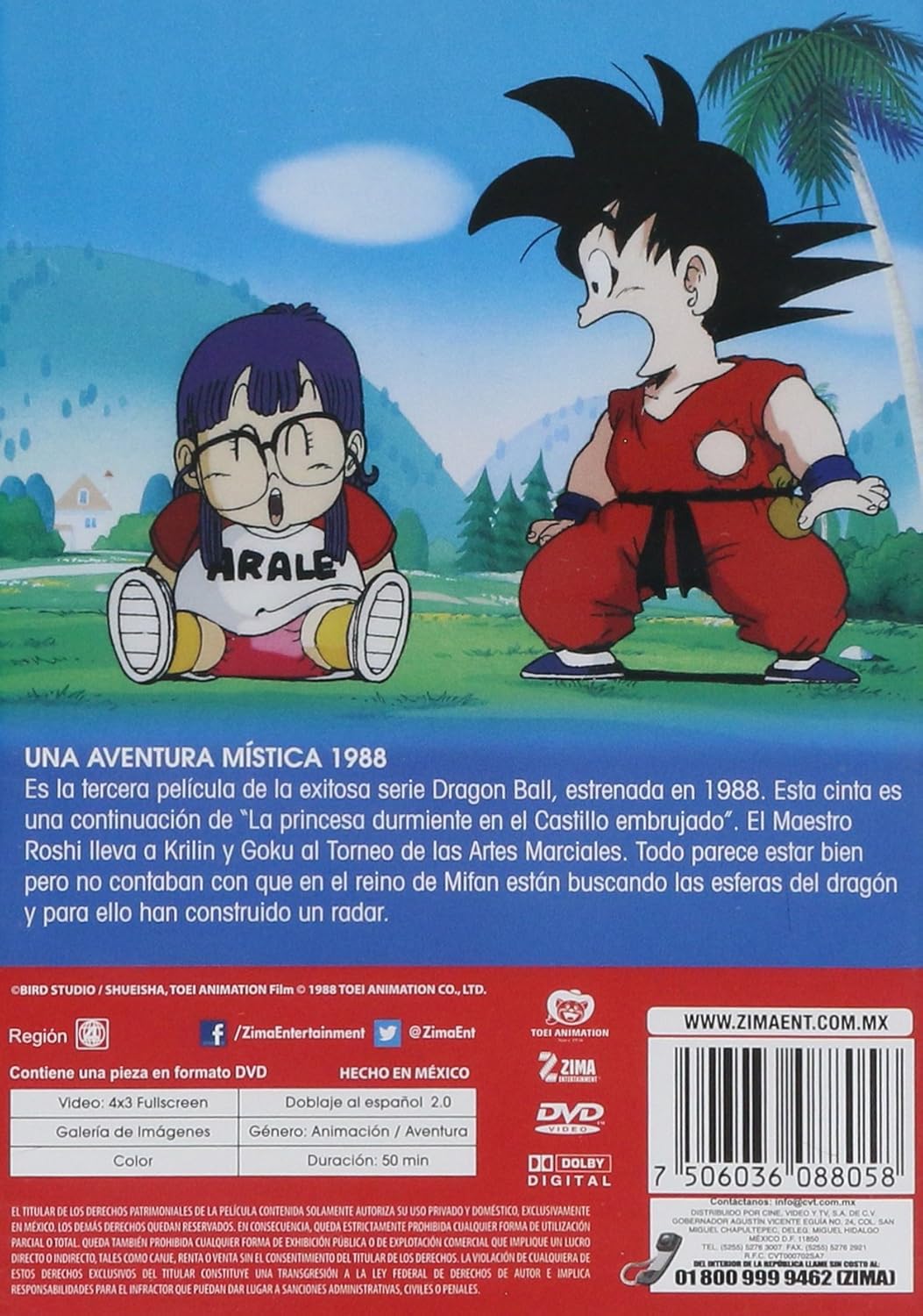 Dragon Ball Mystical Adventure Una Aventura Mistica En Espanol Latino Region 4 Amazon Ca Dvd