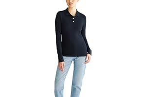 AEROPOSTALE Women's Aero Uniform Polo Long Sleeve