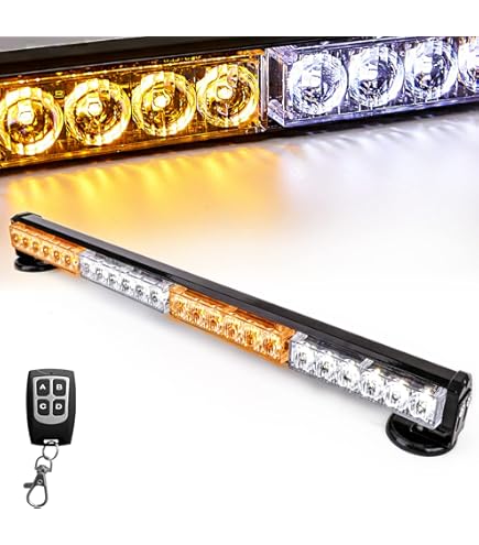 Amazon.com: LE-JX 24” Amber Wireless Traffic Advisor Emergency