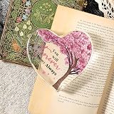 Gleevara Heart Shaped Acrylic Plaque You will forever be my always Gift for Her view 5