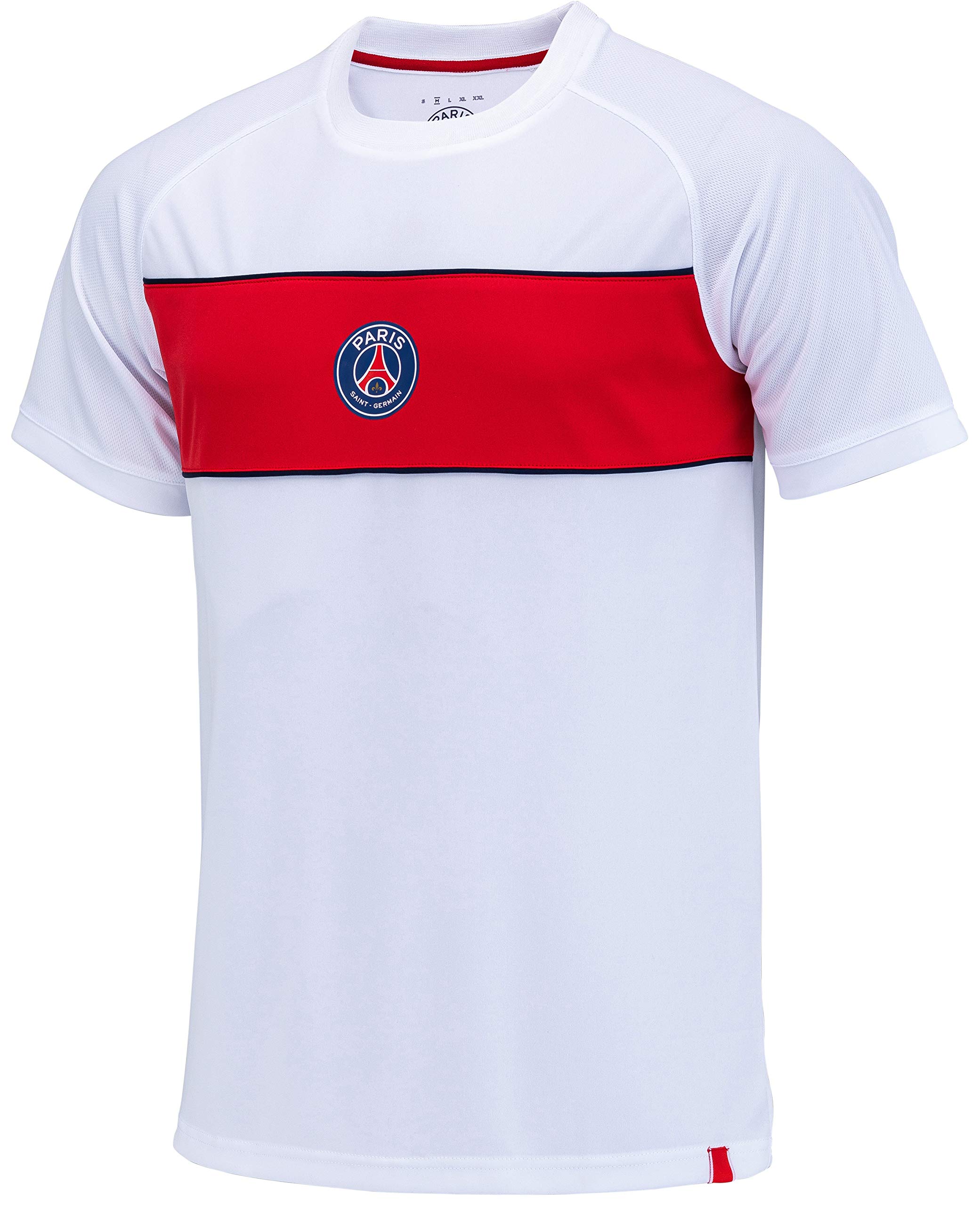 PARIS SAINT-GERMAIN PSG Official Collection Men's Jersey, mens, white, XXL