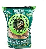 Charcoal Companion Mesquite Cooking and Smoking Wood Chunks, 6-Pound Bag