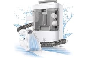 IRIS USA 500mL Chemical-Free Spot Cleaner Machine for Carpet and Upholstery, Corded Lightweight Portable Fabric Pet Stain Was