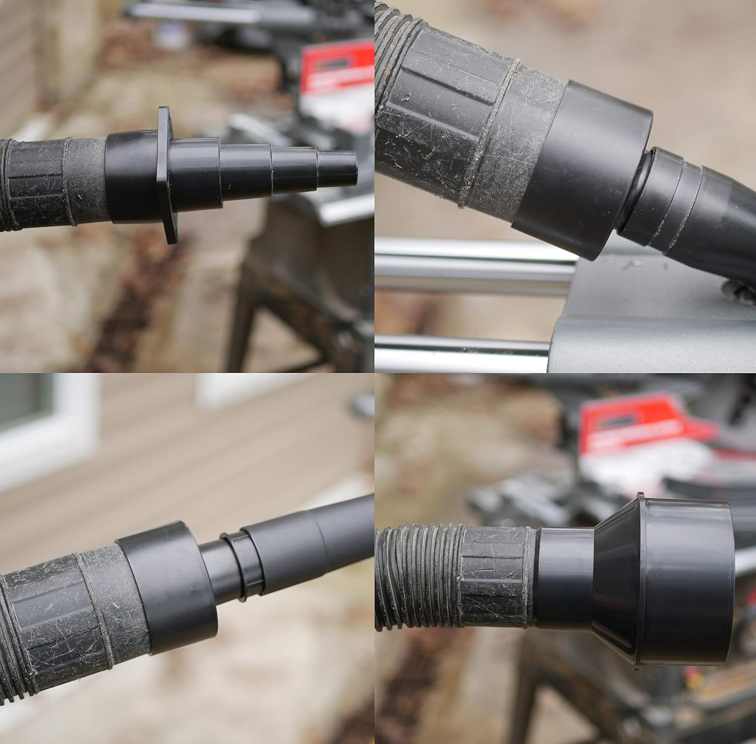 Dust Collection Fittings with Shop Vac Hose Adapter Accessories 4 inch