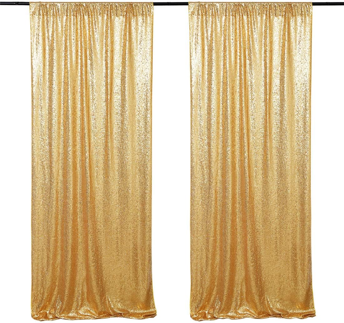 Sequin Backdrop Curtain 4 Panels 2ftx8ft Wedding Amazon.co.uk Camera
