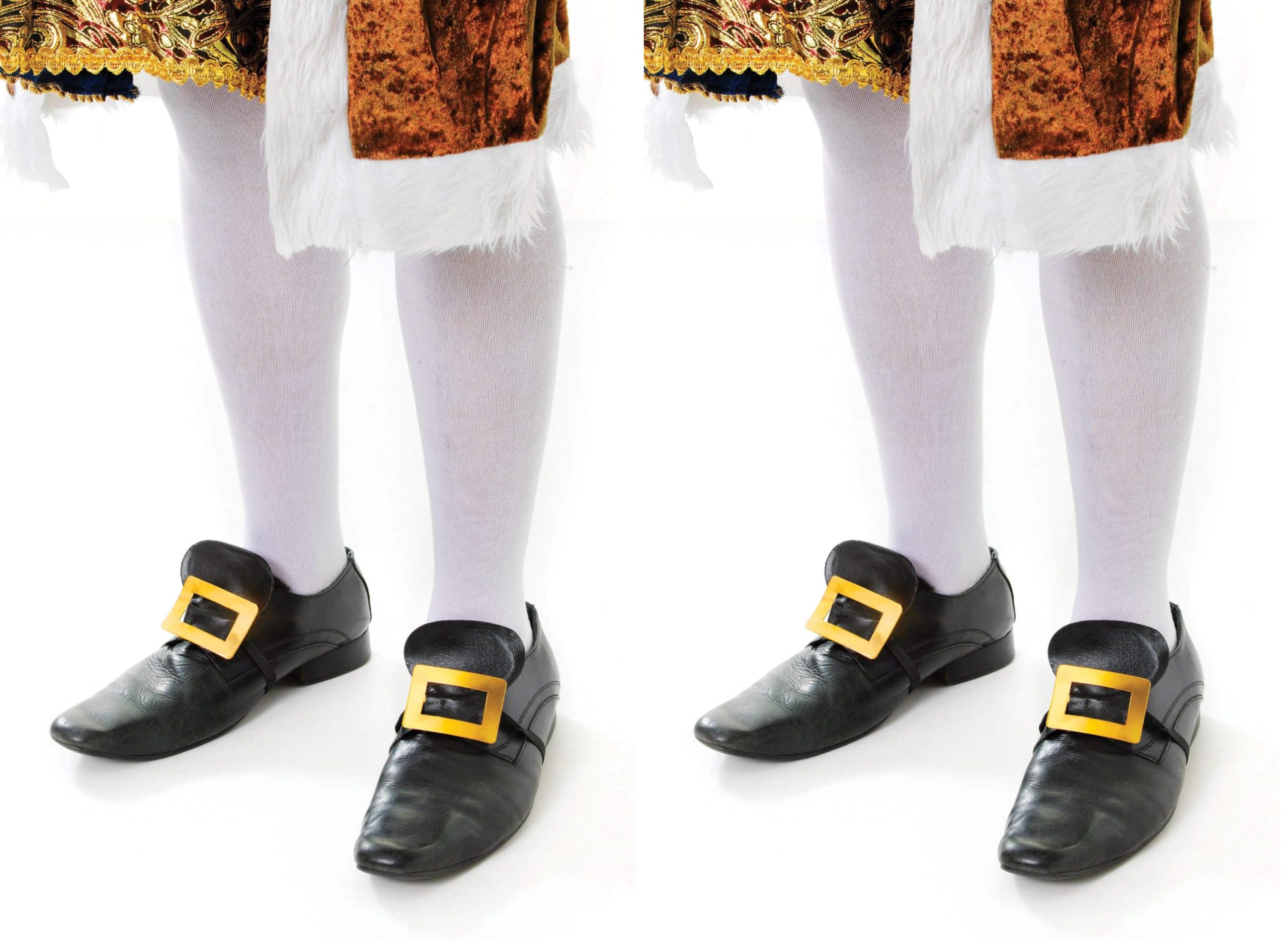 Bristol Novelty BA019 Adult Knee Socks, White, One Size (Pack of 2)