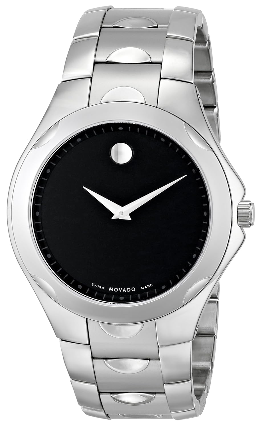 movado luno black