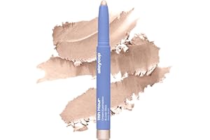 ALLEYOOP 11th Hour Waterproof Cream Eyeshadow Stick – Long-Lasting Eye Shadow Pencil & Eyeliner, Cream to Powder Stick & Highlighter – Smudge-Proof Eyeshadow Shimmer, Baby Pearl Shimmer