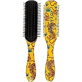 Denman D3 Curly HairBrush for Women & Men – 7 Row Detangling & Curl Defining Brush for Natural Curly, Coily, Wavy Hair – Styling Brush for Smooth defined Curls