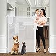 50.75 Inch Extra Tall Baby Gate for Cats 72"
