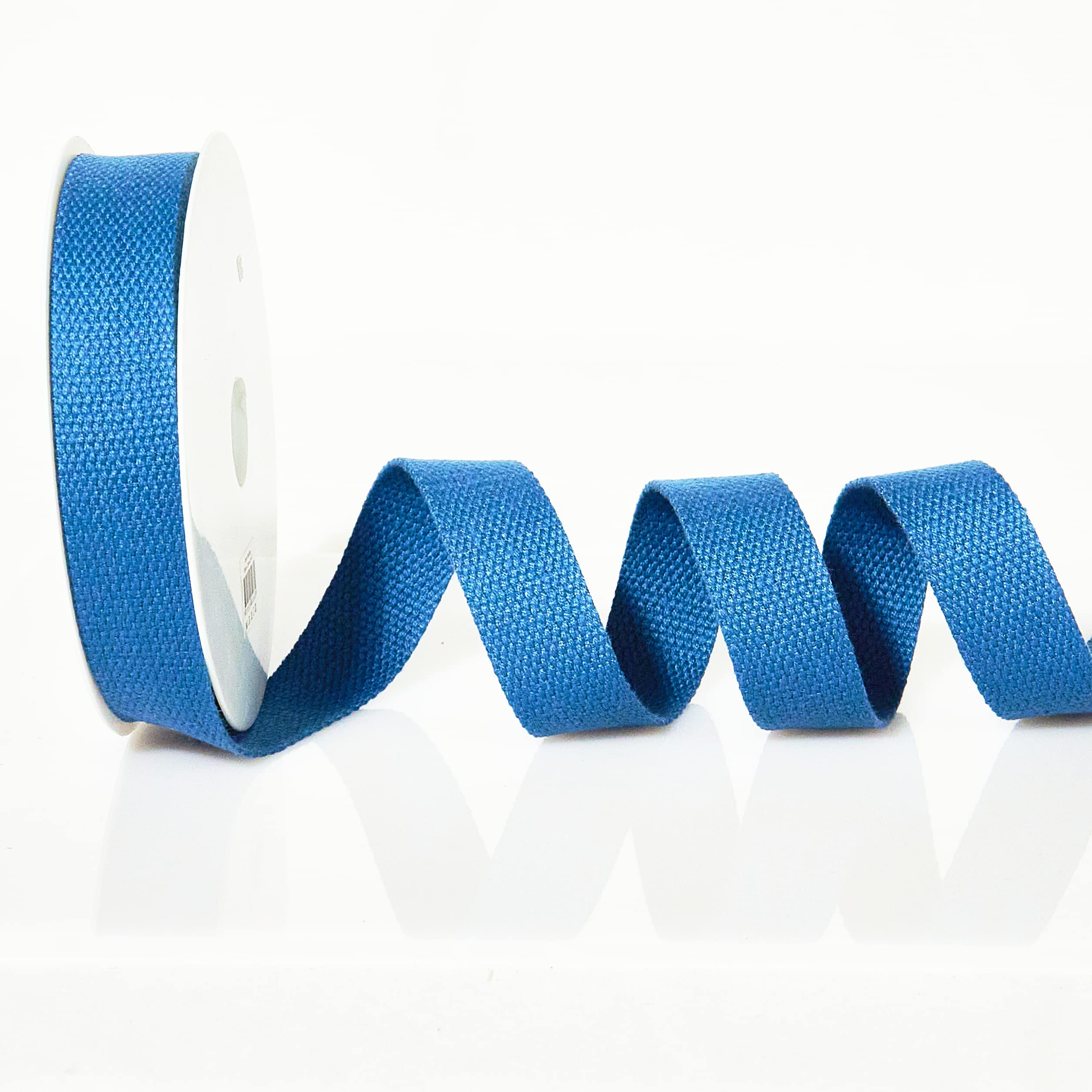 Trimz Cotton Webbing – Malibu Blue – 30mm x 5m — image 1