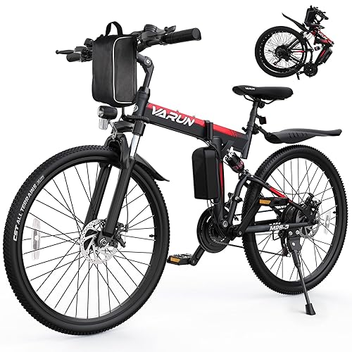 Folding Electric E Mountain Bike Amazon VARUN Folding Electric Bike Peak  750W Motor Foldable Electric