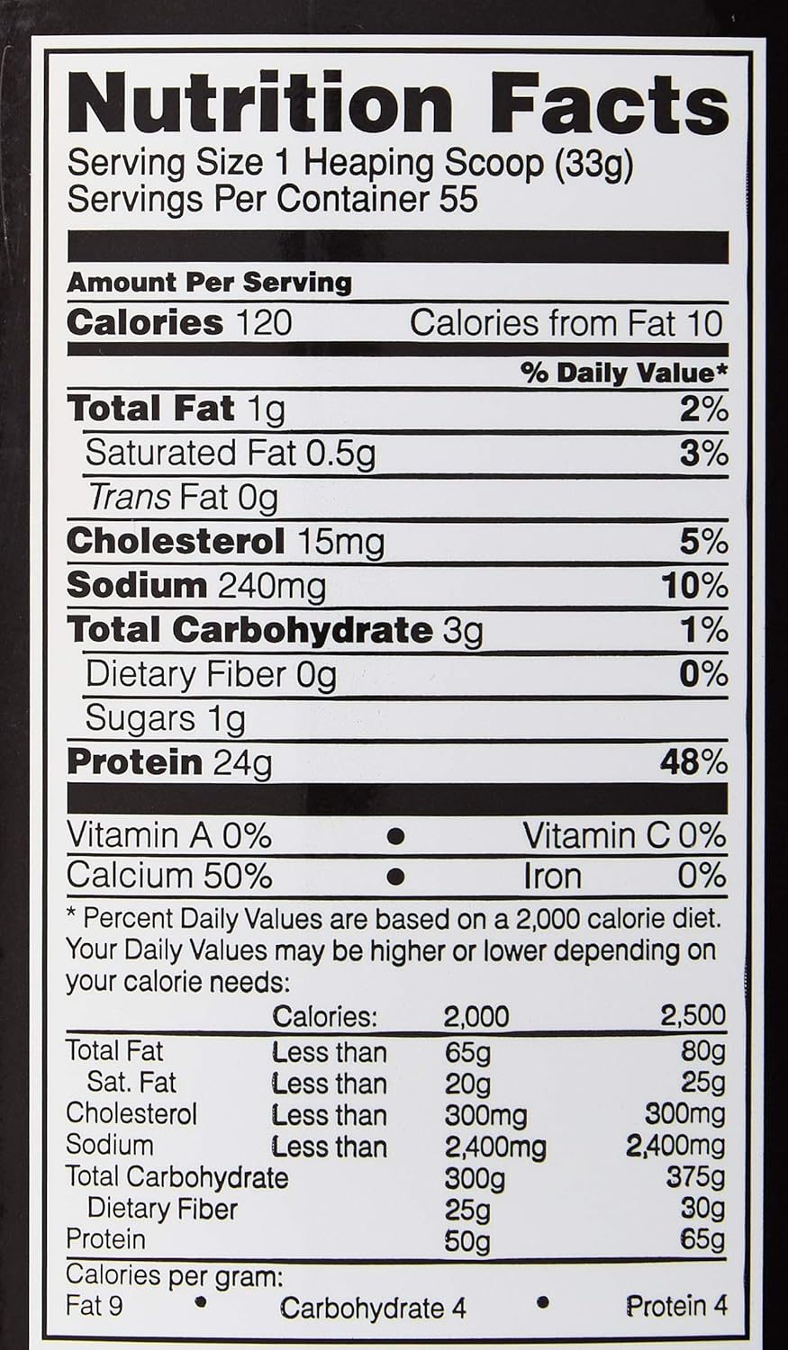 Optimum Nutrition Gold Standard 100% Micellar Casein Protein Powder, Slow Digesting, Helps Keep You Full, Overnight Muscle Recovery, Cookies and Cream, 4 Pound (Packaging May Vary): Health & Personal Care