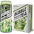 Bubble Tea Inotea Honeydew Bubble Tea Drink. Ready to Drink in a Can. Green Milk Tea with Boba 16.6 oz Can(Pack of 24) (Honeydew)