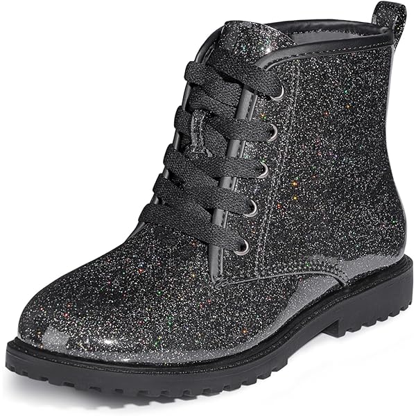 Ankle Boots Glitter Boots Amazon Womens Ladies Glitter Chunky