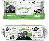 BUGALUGS Biodegradable Dog Wipes 110 x 20cm Fragrance Free Bamboo view 1