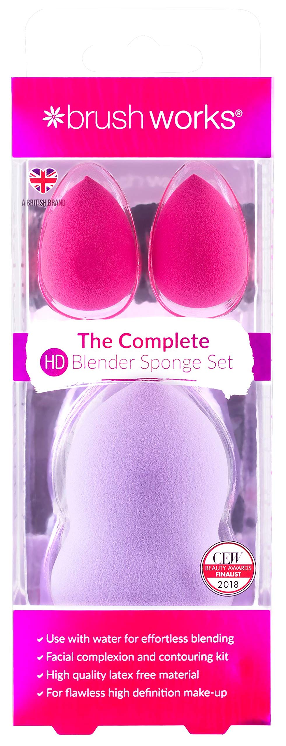 Brushworks HD Complete Blending Sponge Set