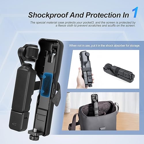STARTRC OSMO Pocket Handheld Stabilizer, Mini Z-Axis Anti-Shake