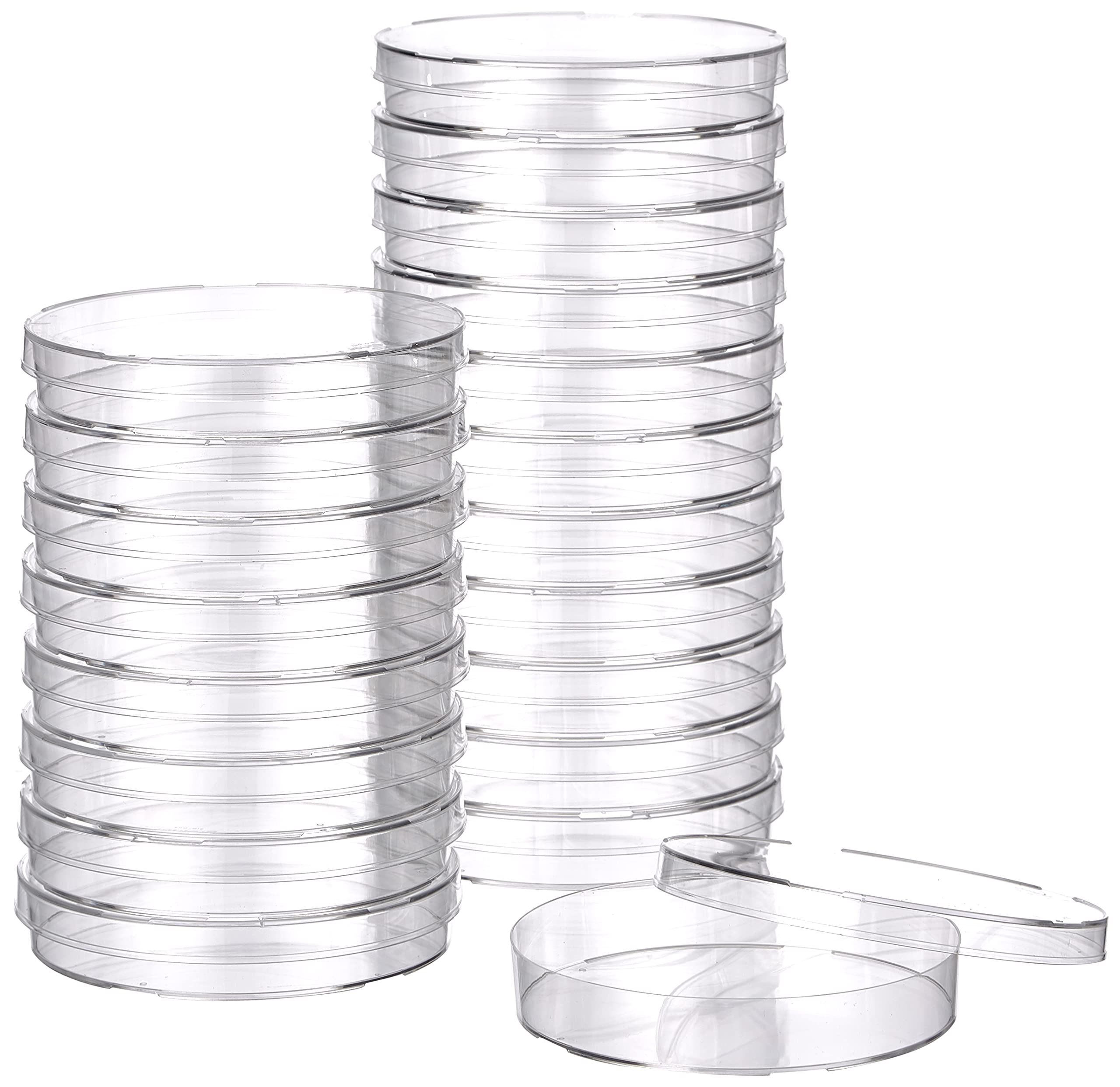90MM TRIPLE VENT PLASTIC PETRI DISH (PACK 20)