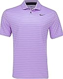 Nike Men's Dri-FIT Tour Golf Polo Lilac | Black