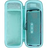 Peyyargo Storage Case Compatible with JBL Flip 7/6 / 5 Portable Waterproof and DropProof Speaker (Teal)