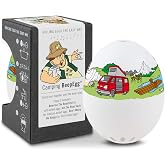Camping Beepegg &ndash; Egg Timer for Boiling Eggs &ndash; Musical Egg Cooker for Soft, Medium, Hard Boiled Eggs &ndash; Food Safe &ndash; Singing Floating Egg Timer &ndash; Egg Cooker for 3 Levels of Doneness - Brainstream