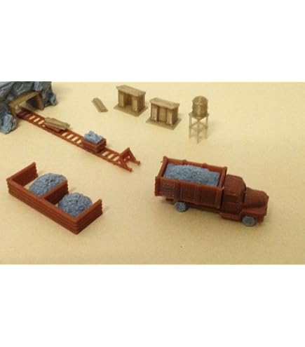 Outland Models Torre Dell'Acqua In Resina Scala N (1:160) - Non Verniciata Per Diorami Western