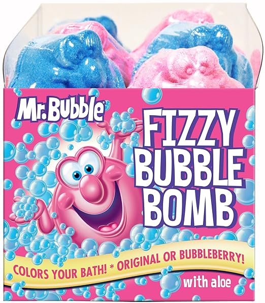 Mr. Bubble Fizzy Bubble Bath Bomb Tray of 12 by Mr. Bubble Amazon.co