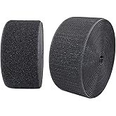 HSIULMY Sew On Hook and Loop Tape for Fabric, 2 in x 16.4FT / 50mm x5M Fastening Fabric Non-Adhesive Hook and Loop Tape for C