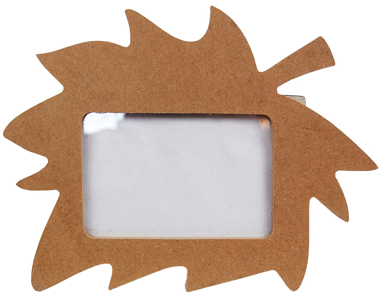 Country Love Crafts Leaf Shaped Picture Frame Wooden Craft Blank, Light Brown Amazon.co.uk