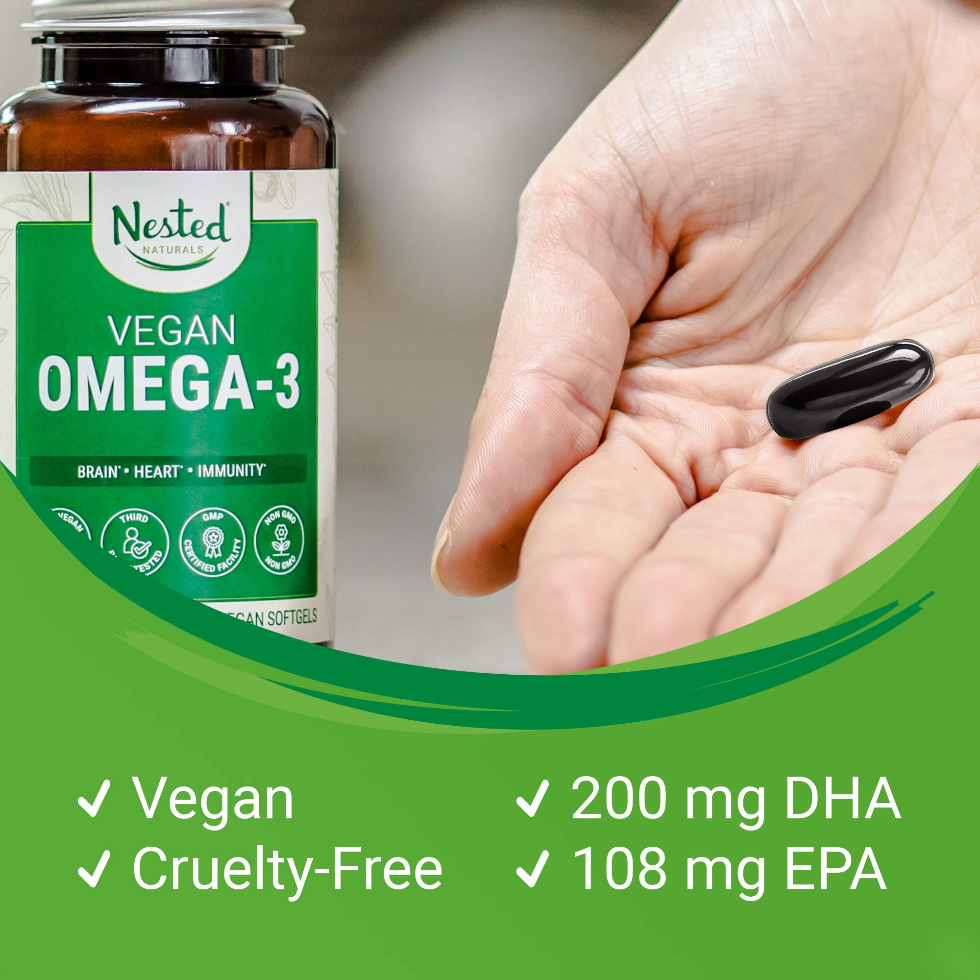 Vegan Omega 3 Better Than Fish Oil Improved Formula