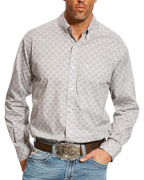 Outdoor Clothing ARIAT Mens Classic Fit Long Sleeve Shirt
