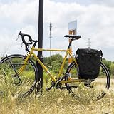 ROCKBROS 25-32L Waterproof Bike Pannier Bag Rear Rack Carrier Bag Black view 8