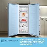 Fridgemaster MTZ55153E Freestanding Freezer 165L 143cm White 4 Star view 8