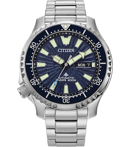 時計 CITIZEN Promaster automatix Amazon.com: Citizen Men's Promaster Dive Automatic 3-Hand