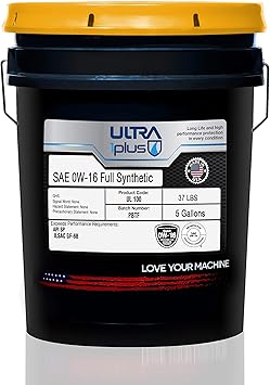 Amazon Com Ultra1plus Sae 0w 16 Full Synthetic Motor Oil Api Sp Ilsac Gf 6a 5 Gallon Pail Automotive Amazon Com Ultra1plus Sae 0w 16 Full Synthetic Motor Oil Api Sp Ilsac Gf 6a 5 Gallon Pail Automotive