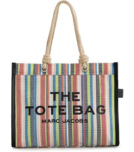 Amazon.com: Marc Jacobs The Large Tote Beige Multi One Size