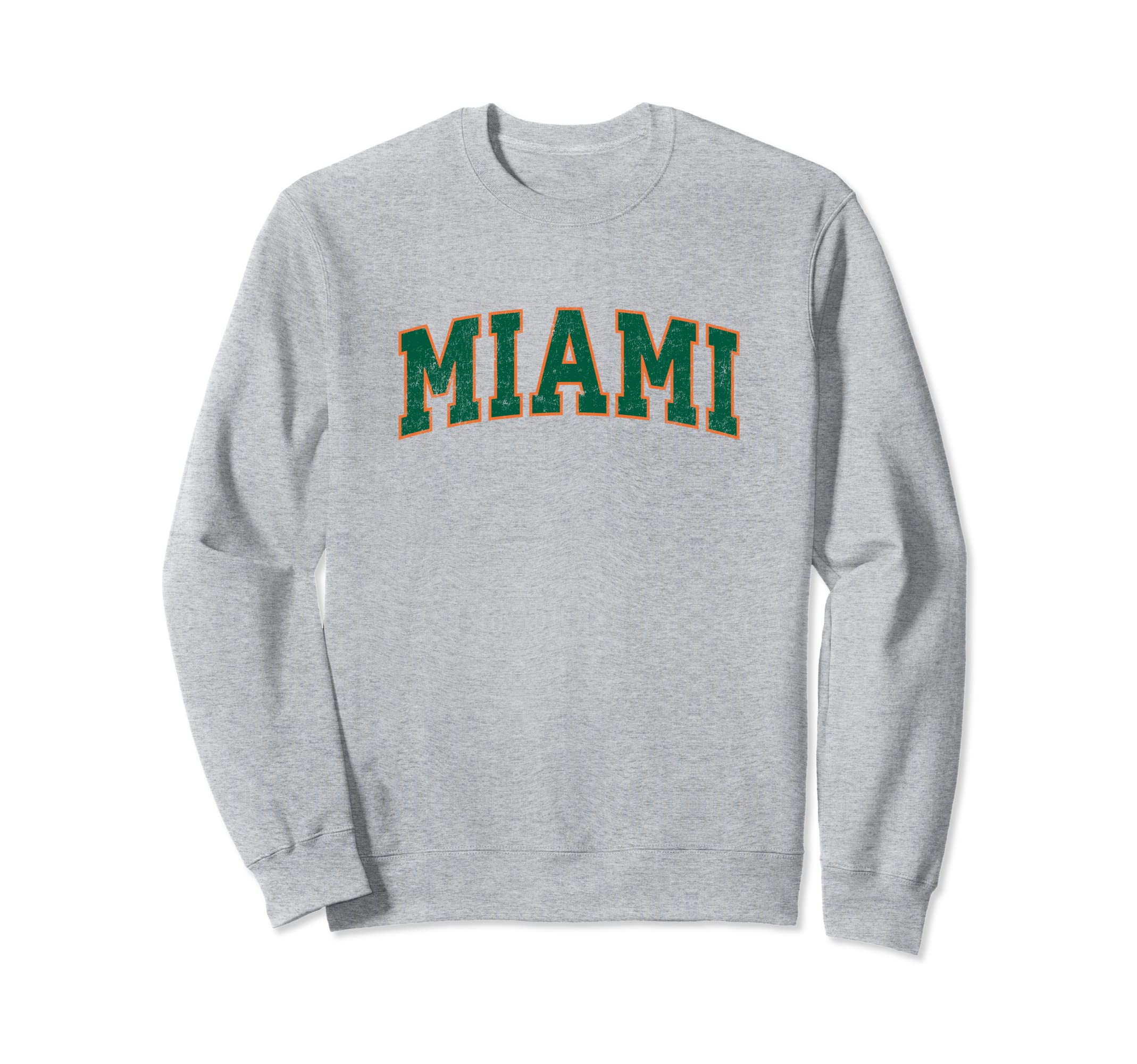 Photo 1 of Miami Florida FL Vintage Athletic Sports Sweatshirt- L 