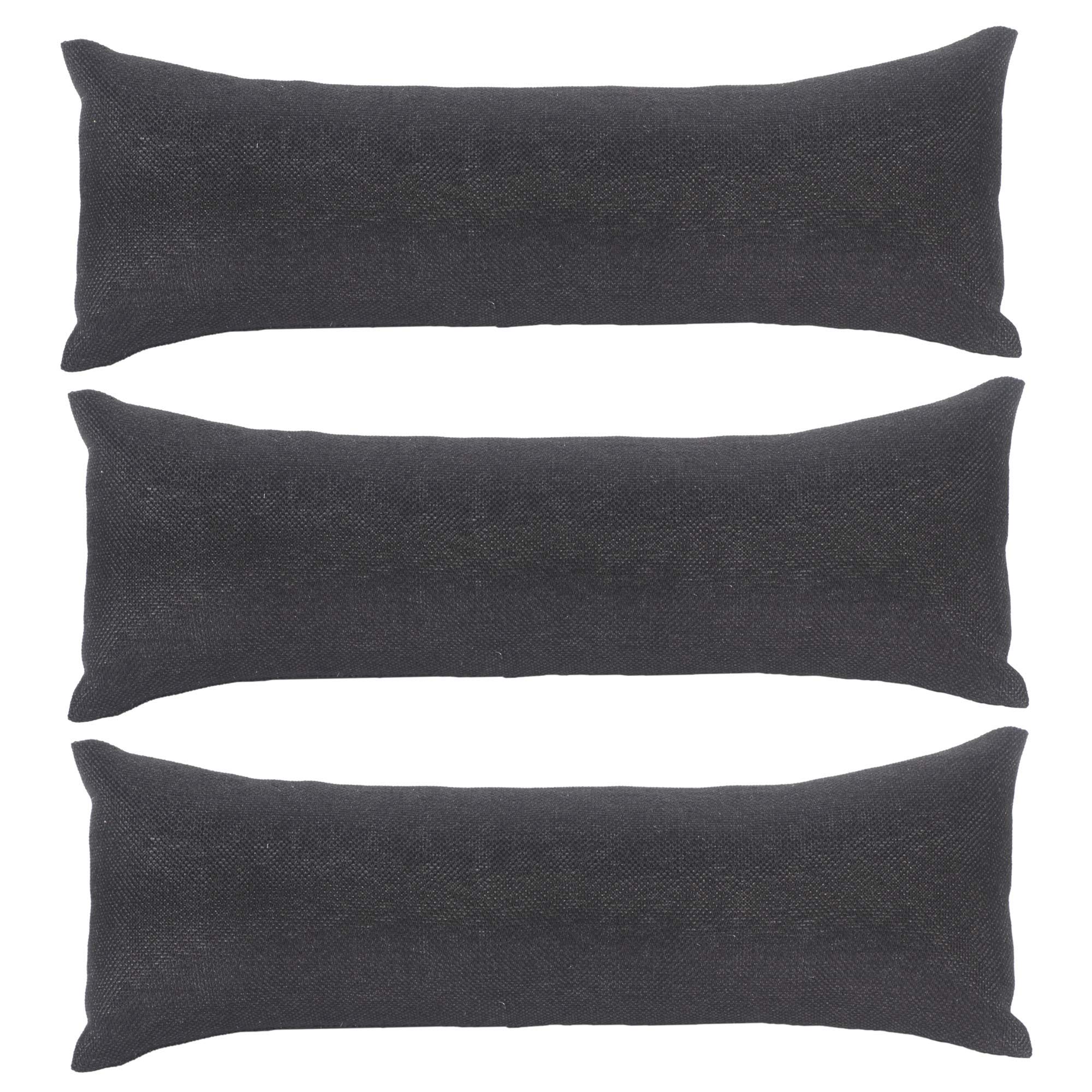 Bocar Watch Bracelet Bangle Pillow Cushion Jewelry Display (ZT-Black Linen-3)