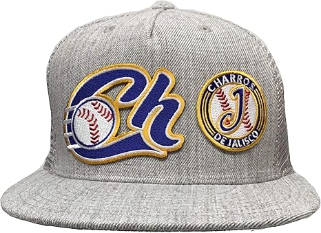 Amazon Com Charros De Jalisco Gorro Con Logotipo 2 En Frente De Malla Gris Clothing